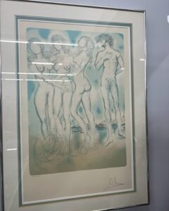 dali signed print