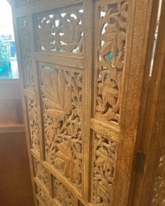 carved screen