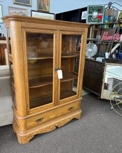oak bookcase