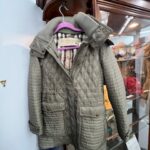 Burberry puffer coat