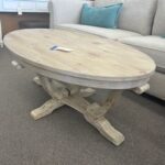 Farm Coastal White-Washed Coffee Table #6NUUZ4