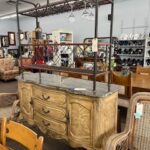 marble top sideboard