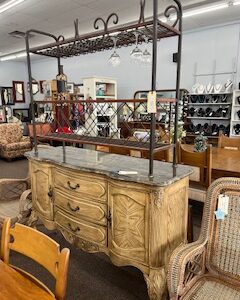 marble top sideboard