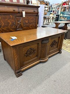 antique oak chest