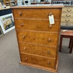 Curly maple dresser