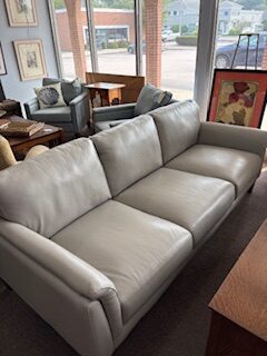 Italian leather couches