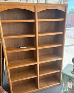 double bookcase