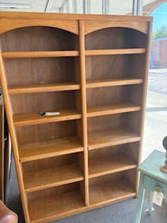 double bookcase