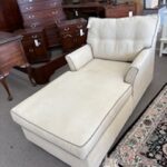 cream chaise