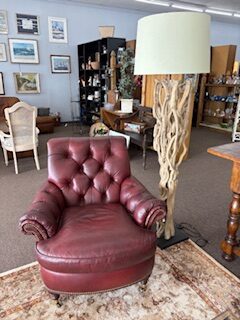 Hancock Moore leather chair