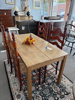 Pine farm table