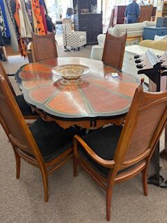 Art Deco table and chairs