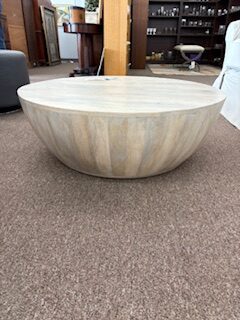 Round inlay coffee table