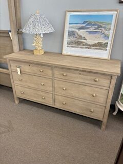 Pottery Barn canopy bed Pottery Barn coastal dresser