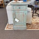 distressed cupboard
