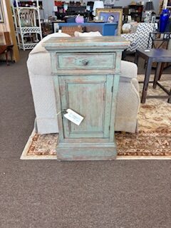 distressed cupboard