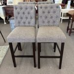 tufted bar stools