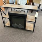 fireplace media console