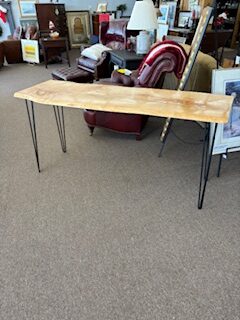 Live Edge Console Table