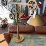 table lamp with gears