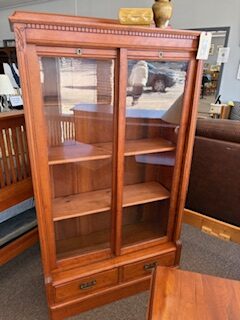 cherry bookcase