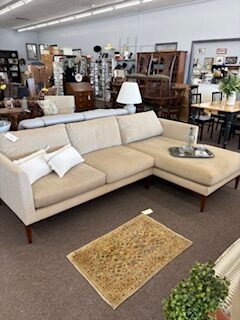 American Leather Sectional