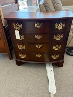 bow front chest