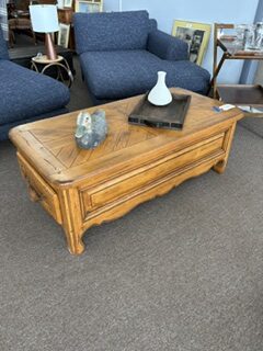 oak coffee table