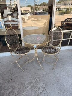 Three piece bistro set