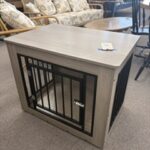 dog crate end table
