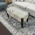 macrame coffee table