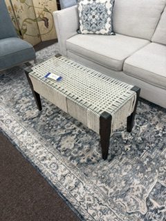 macrame coffee table