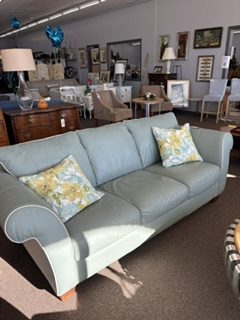 Italian leather couch