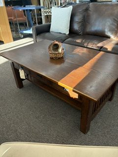 Mission coffee table